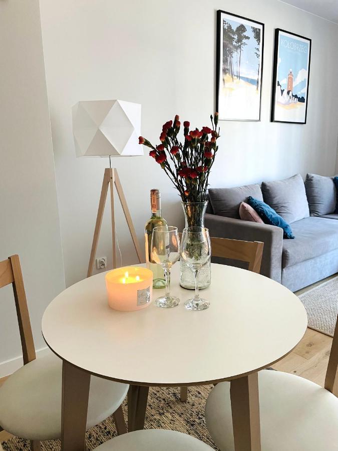 Apartament Morski Keja II Kolobrzeg Podczele Esterno foto